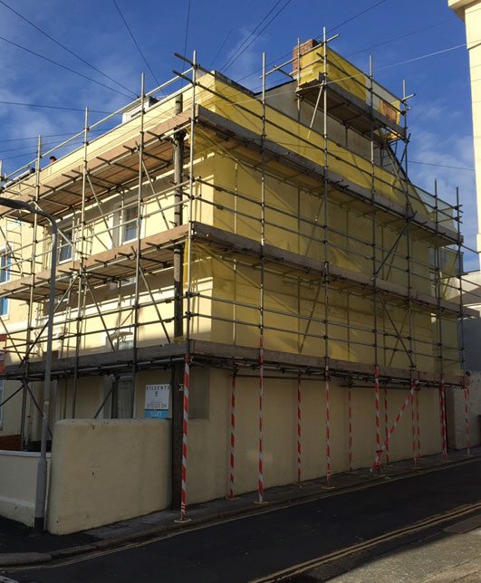 Domestic and Commercial Scaffolding  for Plymouth Devon and Cornwall