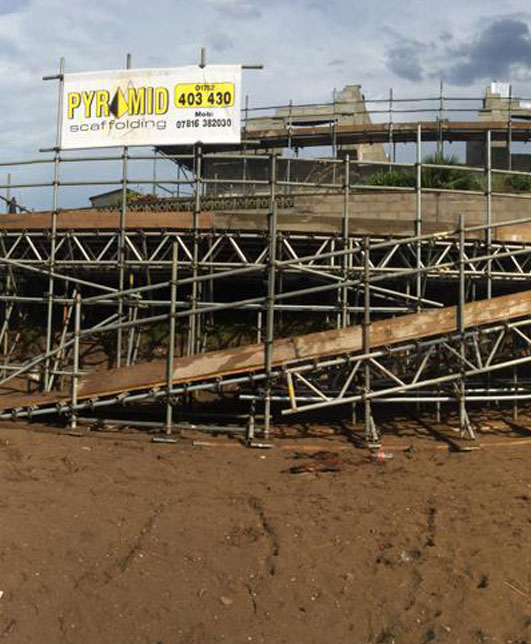 Domestic and Commercial Scaffolding  for Plymouth Devon and Cornwall