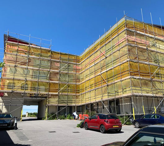 Domestic and Commercial Scaffolding  for Plymouth Devon and Cornwall